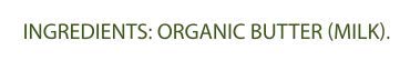 TRADITIONAL GHEE BY GOLD NUGGET GHEE, USDA ORGANIC, FULL-YEAR/PASTURE-RAISED, GRASS-FED BUTTER 16oz