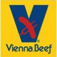 Vienna Beef Natural Casing Franks, 6" 8:1, 10 lbs (Approx. 80 Count) - Premium Quality Hot Dogs