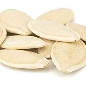 Roasted and Salted Oregon Squash Seeds, White Pumpkin Seeds in Shell (1 Pound)