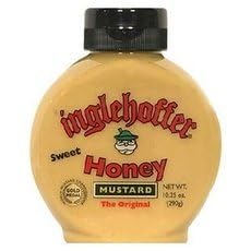 Inglehoffer Sweet Honey Mustard, 10.25 Ounce Squeeze Bottles (Pack Of 6)