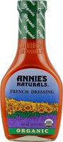Annies Naturals Organic Dressing French - case of 6 - 8 fl oz.