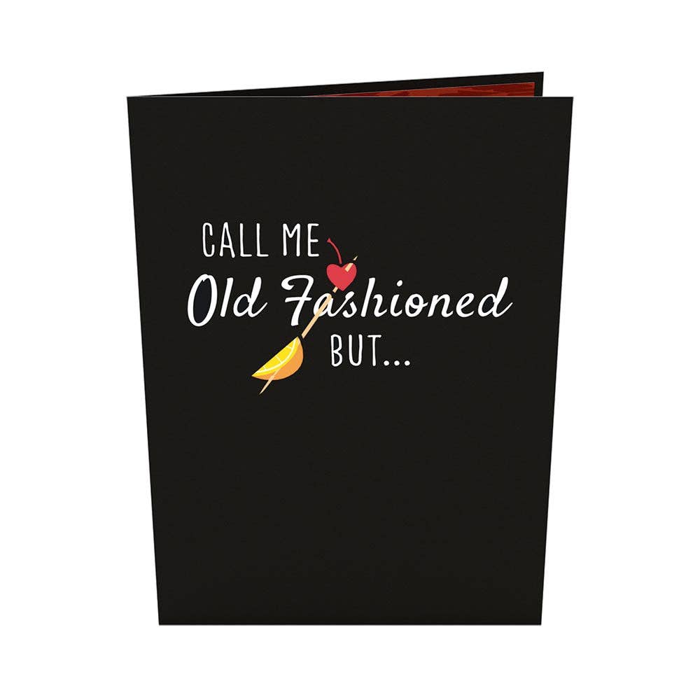 Old Fashioned Love 5''x7'' Card, Pop-Up Cards, Vinatge