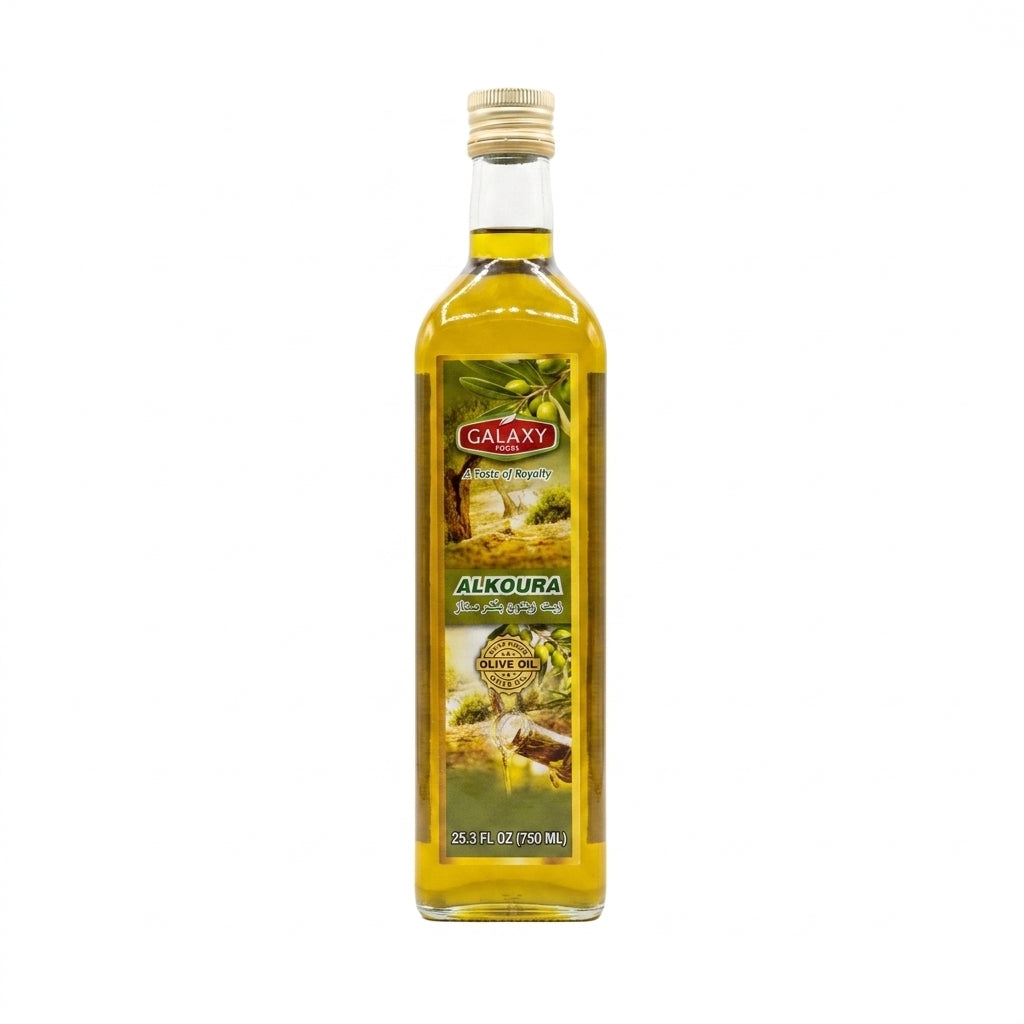 Galaxy Alkoura Extra Virgin Olive Oil 25.3 fl oz - Premium Quality