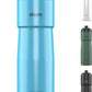 Clean Bottle Insulated Bike Water Bottle, 23 oz, Black, Easy Clean Nozzle, Squeeze Design, Model SPT23001