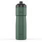 Clean Bottle Insulated Bike Water Bottle, 23 oz, Black, Easy Clean Nozzle, Squeeze Design, Model SPT23001