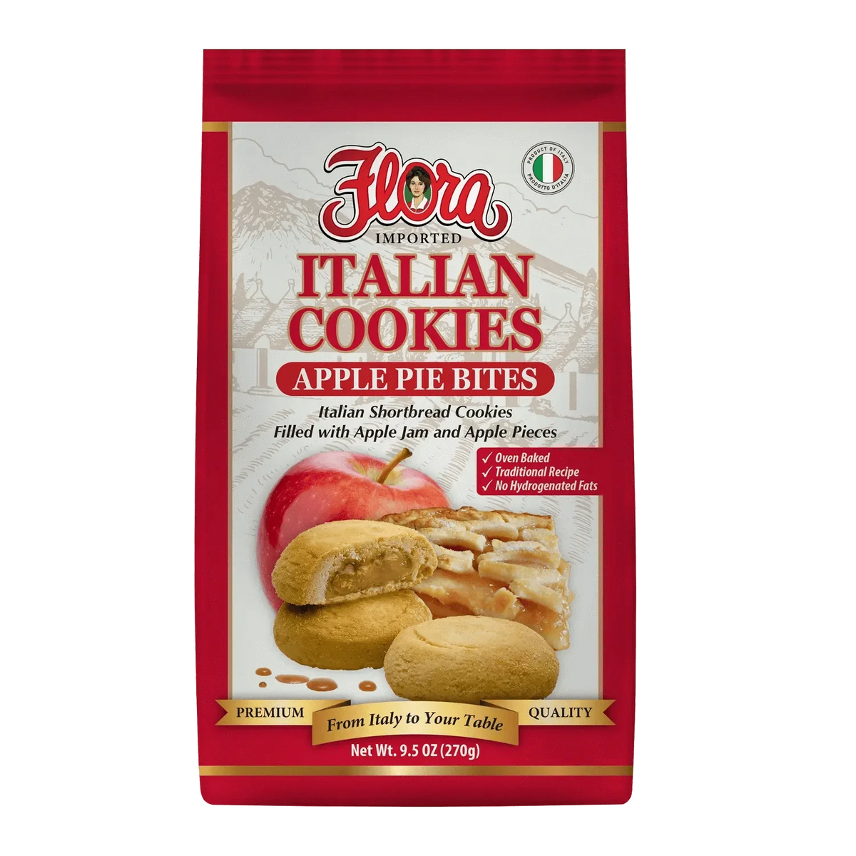 Apple Pie Bites - Italian Shortbread Cookies - 9.5 oz