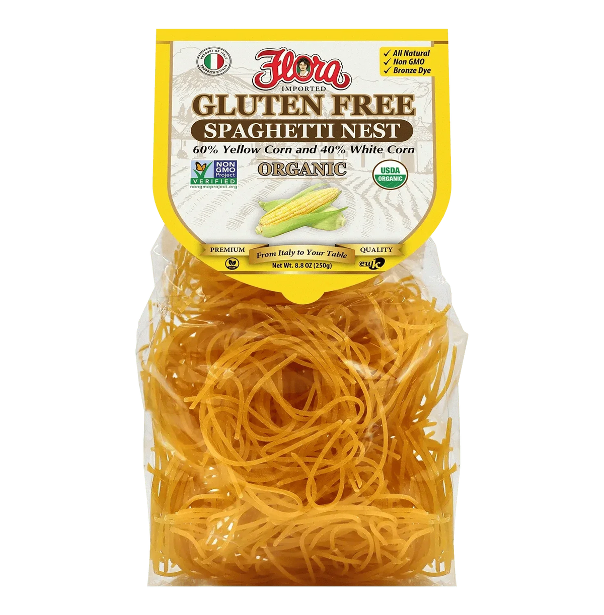 Gluten Free Spaghetti Pasta Nest - Organic - 8.8 oz