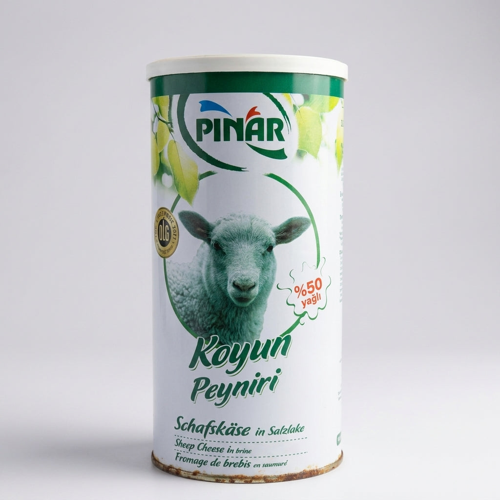 Pinar Koyun Peyniri 50% Fat - Turkish Sheep Cheese in Brine
