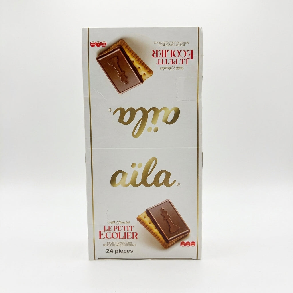 Aila Le Petit Ecolier Milk Chocolate Biscuits 24 Pieces - Premium