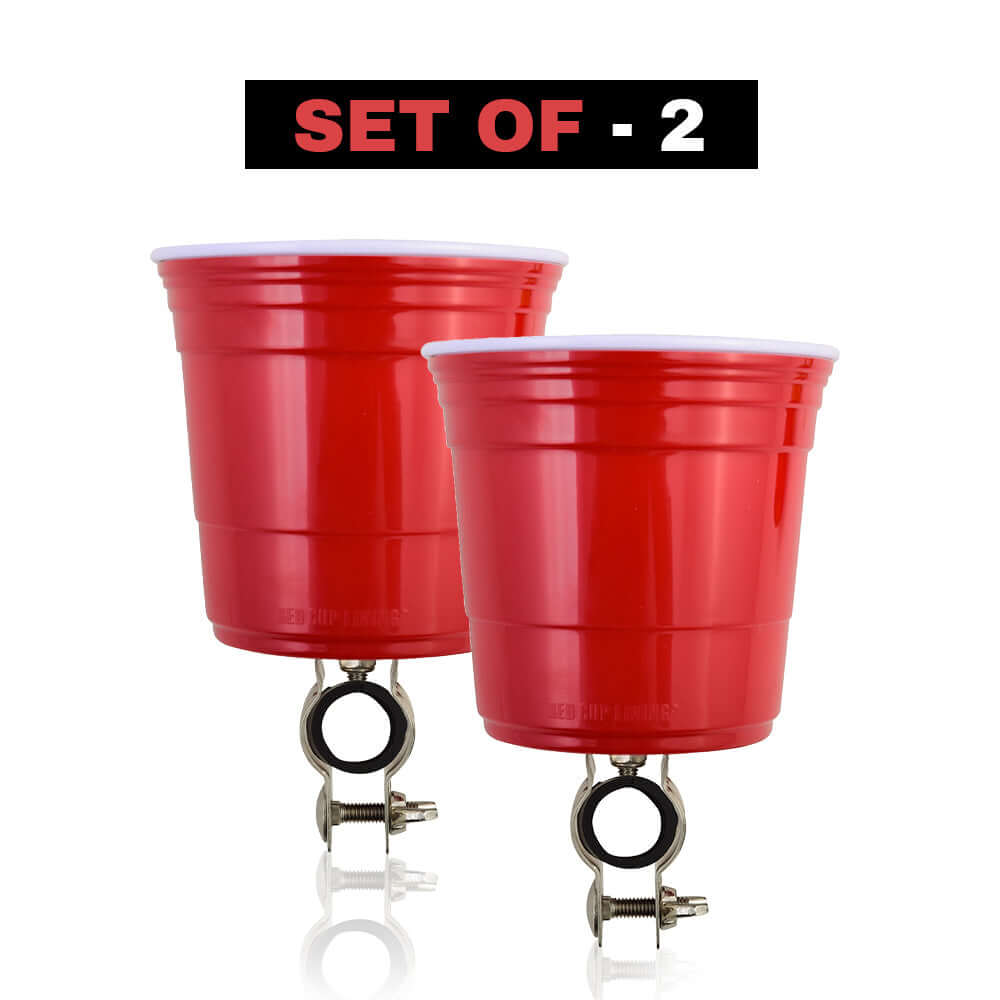 Redcupliving Red Bicycle Cup Holder