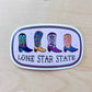 Texas Stickers Waterproof