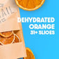 3-Pack Dehydrated Orange  Lemon  Lime  9oz total  125+ slices  Dried in the USA