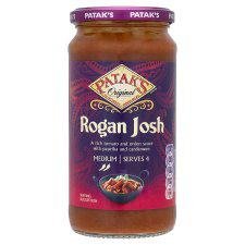 Pataks Rogan Josh Medium Curry Sauce 450G