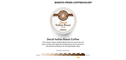 Barista Prima Decaf Italian Roast K-Cup Coffee 72 Count