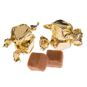 Gardiners of Scotland Handmade Fudge, Vanilla Flavor, 120g Oval Tin, Scottish Saltire Flag Design