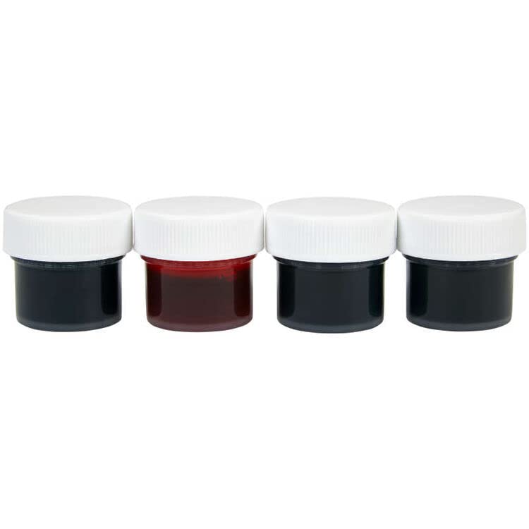 Wilton Candy Colors .25oz 4/PkgPink, Green, Violet & Black