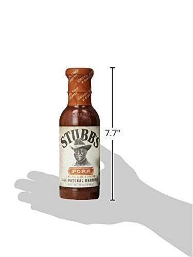 Stubbs Chiles, Lime & Ginger Pork Marinade, 12 oz (Pack of 6)