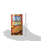 B&M Bread Plain Brown, 16-Ounce (Pack of 6)