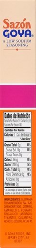 Goya Foods Saz  N Seasoning With Coriander & Annatto, No Salt Added, 6.33 Ounce (Pack Of 15) Packaging May Vary