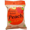 Wel-B Freeze-dried Peach, Freeze-dried Fruit Snack Unsweetened and 0% Fat, Real Healthy Snack 14g.(pack6)