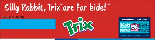 Trix, Cereal, Fruit Flavored Corn Puffs, 10.7 Oz