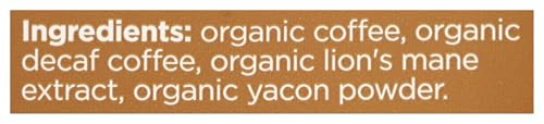 FOUR SIGMATIC Organic Focus Half Caf Ground Coffee  10 OZ