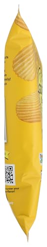 THE GOOD CRISP COMPANY Cheddar & Sour Cream Crinkle Cut Potato Chips, 5.5 OZ