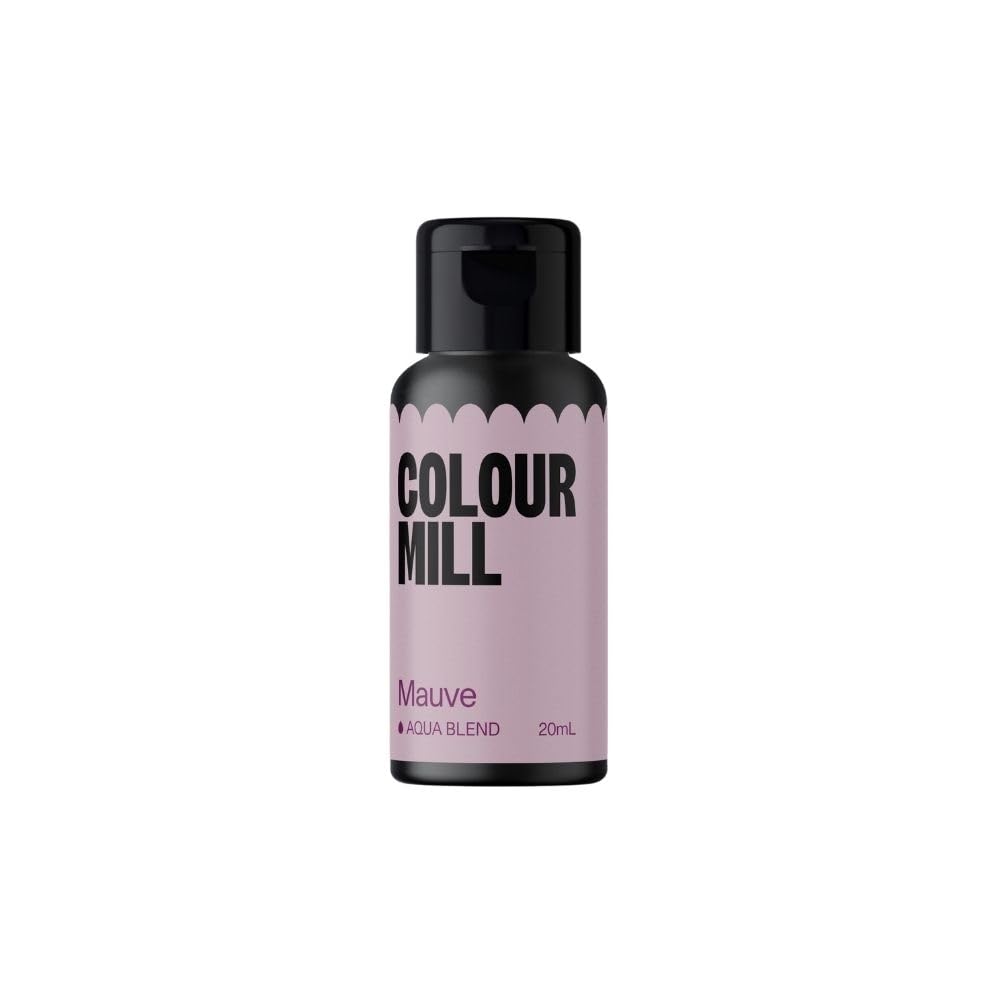 Colour Mill Aqua Blend Food Coloring, Water-Based, 20ml, Mauve