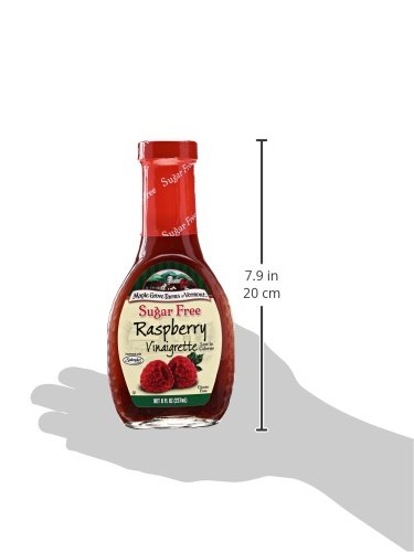 Maple Grove Farms Sugar Free Salad Dressing, Raspberry Vinaigrette, 8 Ounce