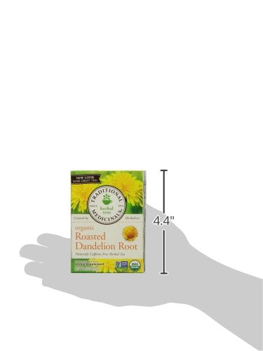Traditional Medicinals Roasted Dandelion Root Herbal Tea, 16 ct
