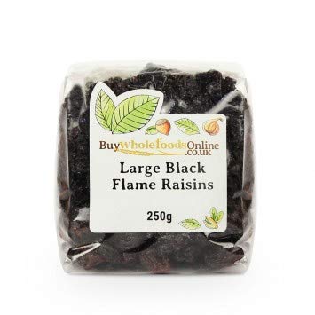 Buy Whole Foods Large Black Flame Raisins (250g)