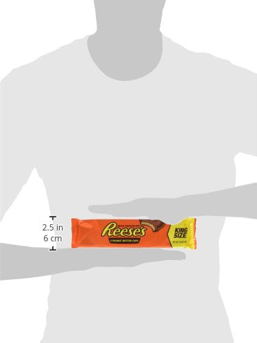 Reeses Peanut Butter Cup King Size 2.8 oz, 24/Box