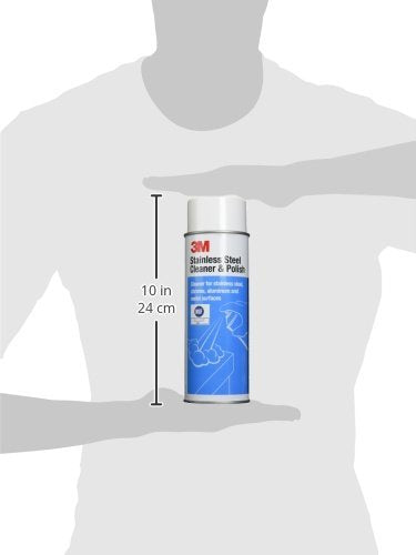Stainless Steel Cleaner And Polish, Lime Scent, Foam, 21-Ounce Aerosol Can