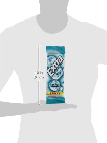 Extra, Polar Ice Sugarfree Gum, 45 ct (Pack of 2)