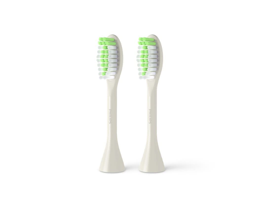 Philips One By Sonicare, 2 Brush Heads, Snow, Bh1022/07