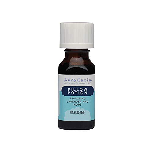 Aura Cacia, Essential Oil Pillow Potion, 0.5 Fl Oz