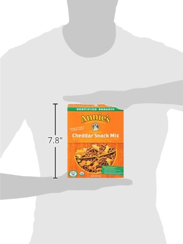 Annies Homegrown Organic Cheddar Snack Mix, Bunnies Cheddar, 9 Oz (Pack of 2)
