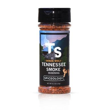 Spiceology Tennessee Smoke BBQ Seasoning - American Barbecue Rub - 4.1 oz