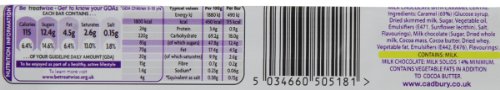 Cadbury Curly Wurly Candy 21.5g 60 count