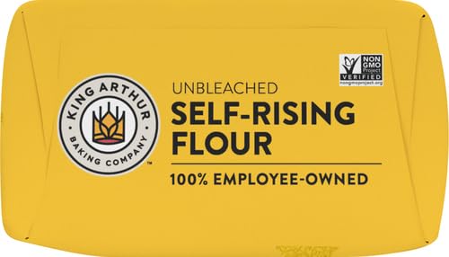 King Arthur Unbleached Self Rising Flour, Non-GMO, 5 lbs, 80 Ounce