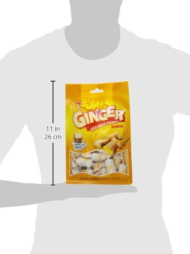 Chun Guang Candy, Ginger/Coconut, 8.82 Ounce