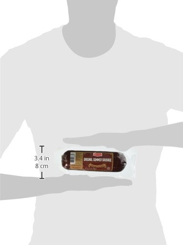 Klements Summer Sausage, 12 Ounce, Original Flavor, Pack of 1