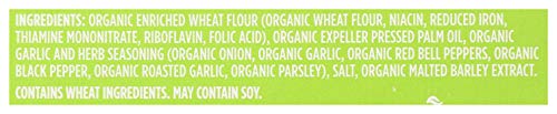 365 by Whole Foods Market Organic Garlic and Herb Water Crackers, 4.4 Ounce