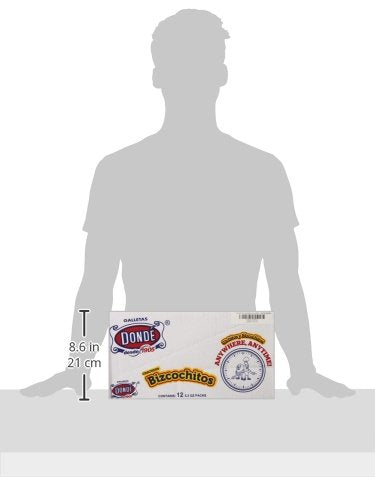 Donde Bizcochitos Cookies, 5.29 Ounce (Pack of 12)