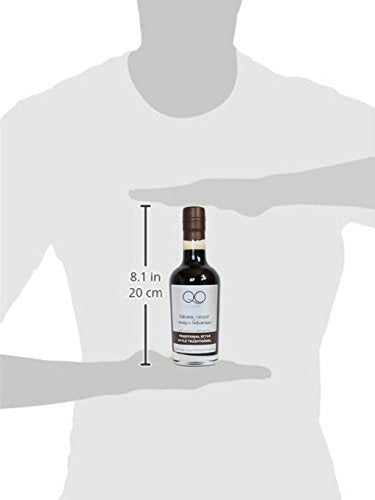 QO Thick Aged Balsamic Vinegar of Modena - Gourmet Premium Italian Vinegar - 8.5 fl. oz - All Natural, Aged in Wooden Barrels