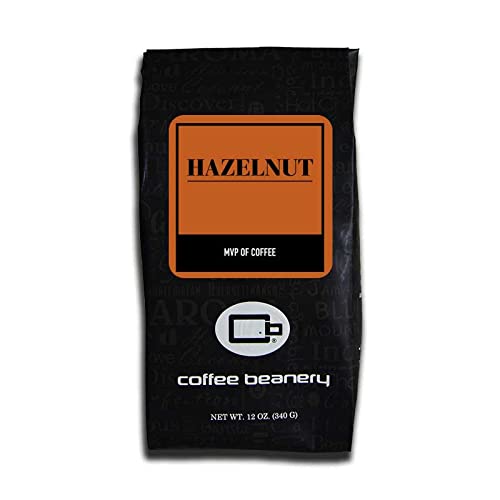 Hazelnut Flavored Coffee, Specialty Arabica Coffee, Medium Roast, 12 ounce, Coarse