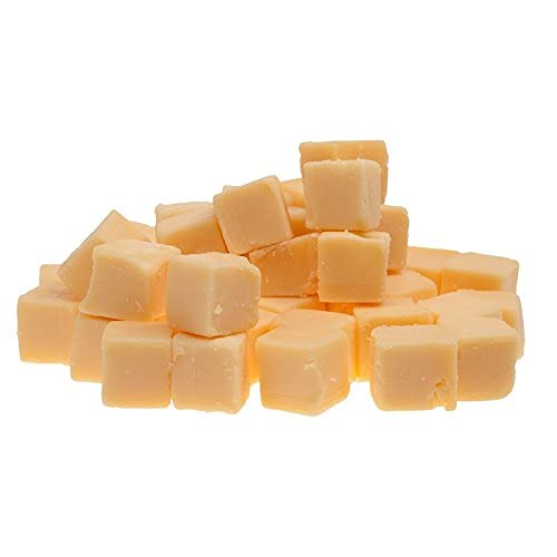 The Sausage Maker High Temp Cheddar Cheese, 1 Lb Diced Cube, 400°F Heat Resistant for Sausage Making and Grilling