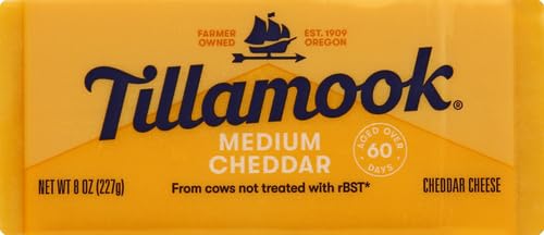 Tillamook, Medium Cheddar Cheese, 8 oz