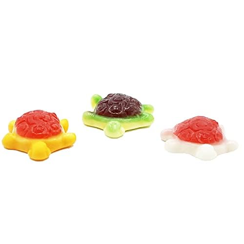 Fruidles Turtles Gummi Candy, Delicious Multicolor Fruit Flavors Gummies (4.4 Pounds)