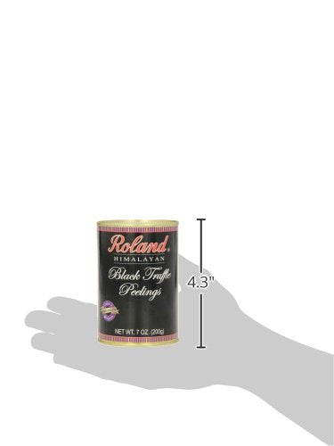 Roland Foods Himalayan Black Truffle Peelings, Specialty Imported Food, 7 Ounce Can, Pack of 1